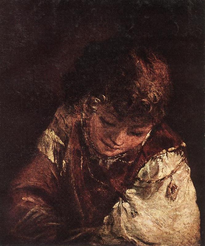 GELDER, Aert de Portrait of a Boy dgh Sweden oil painting art